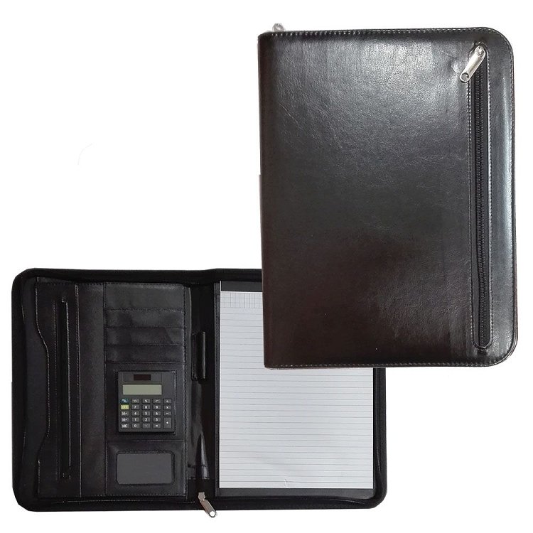 Nτοσιέ συνεδρίου δερματίνη με 2 Θήκες