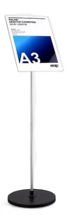 Στάντ ακρυλικό επιδαπέδιο  ,Puladi 3L,πτυσόμενο.