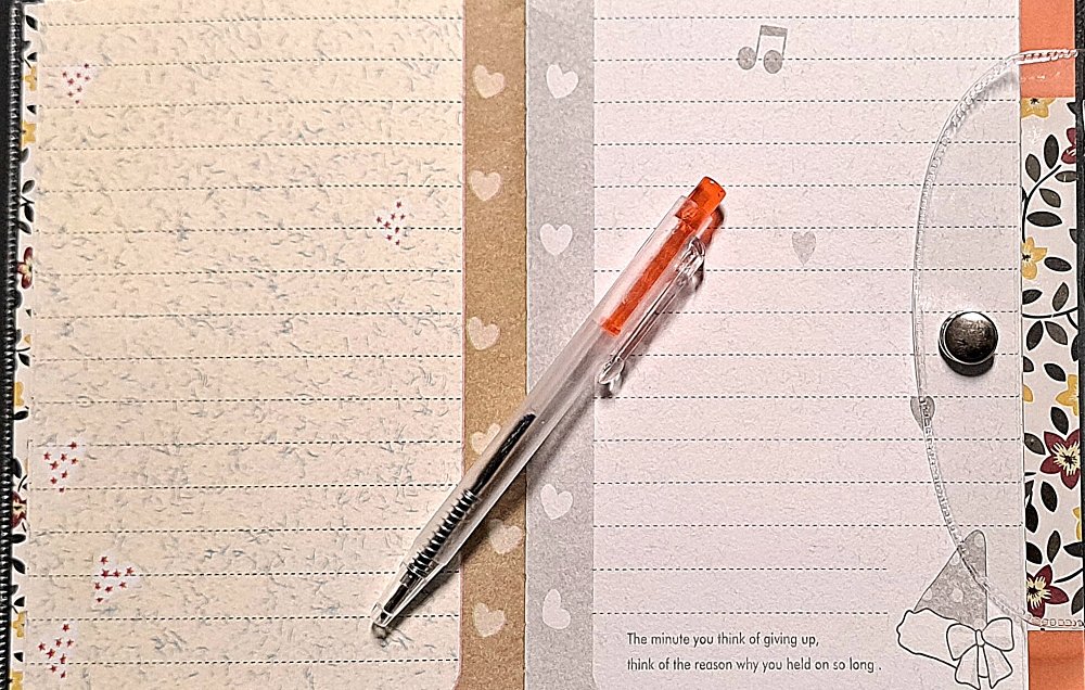 Notebook με στυλό Α7.