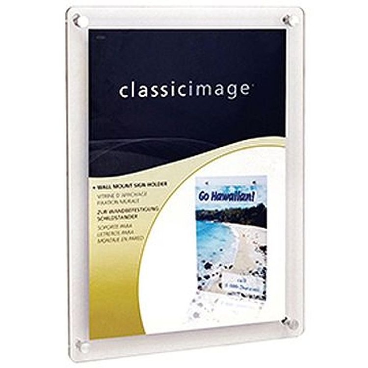 Θήκη εντύπου επιτοίχια Rechi ,αλουμινίου .