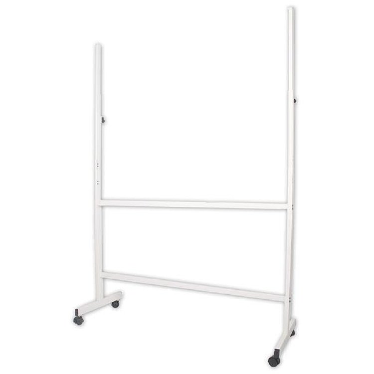 Μεταλικό στάντ με 4 ρόδες για πίνακα διπλής όψης