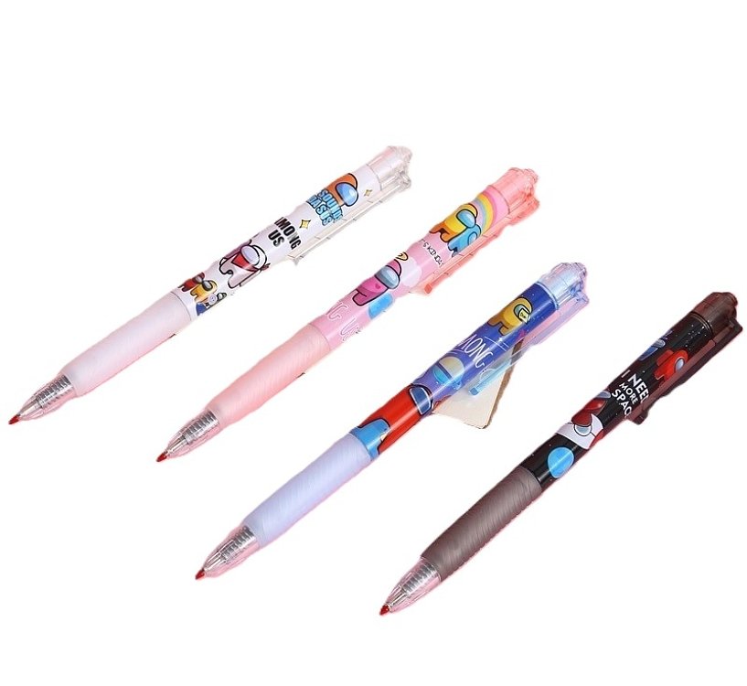 Στυλό με κουμπι Space ,σέτ 12 τμχ