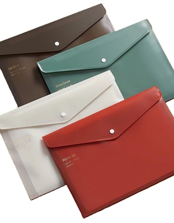 Φάκελος με κουμπί Α4+,Pantone.