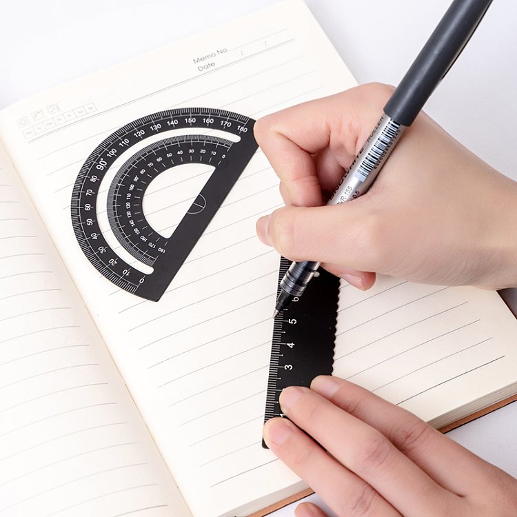 Σέτ γεωμετρίας αλουμινίου 4 τμχ 20εκ.