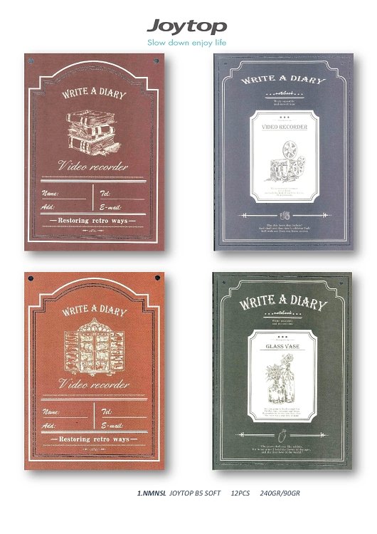 Notebook B5 ,Joytop,Diary