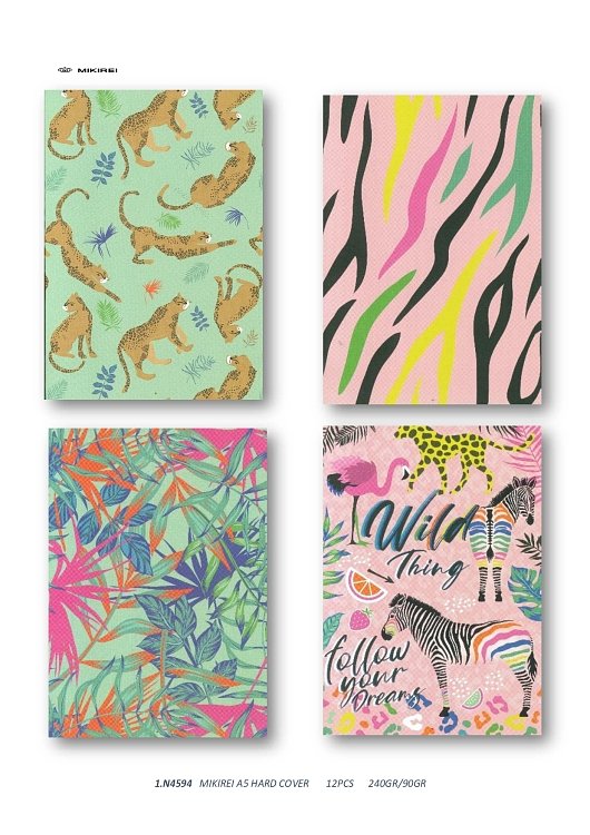 Notebook A5,Mikirei ,Wild life