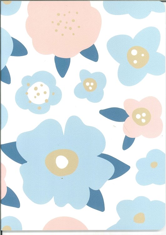 Σημειωματάριο Mikirei με μαλακό εξώφυλλο , Flowers.