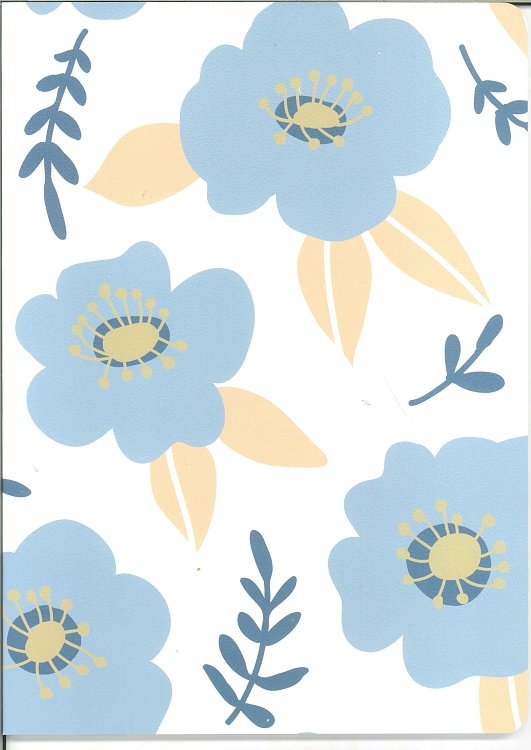 Σημειωματάριο Mikirei με μαλακό εξώφυλλο , Flowers.