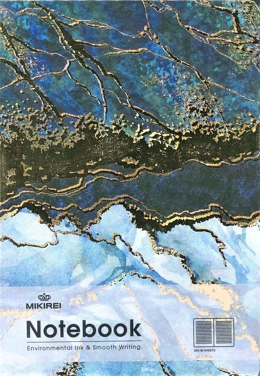 Σημειωματάριο Mikirei με σκληρό εξώφυλλο  ,Marble