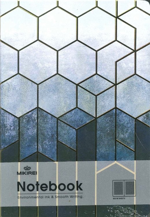 Σημειωματάριο Mikirei με σκληρό εξώφυλλο  ,Marble