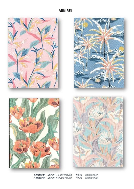 Notebook,leaf,Mikirei.