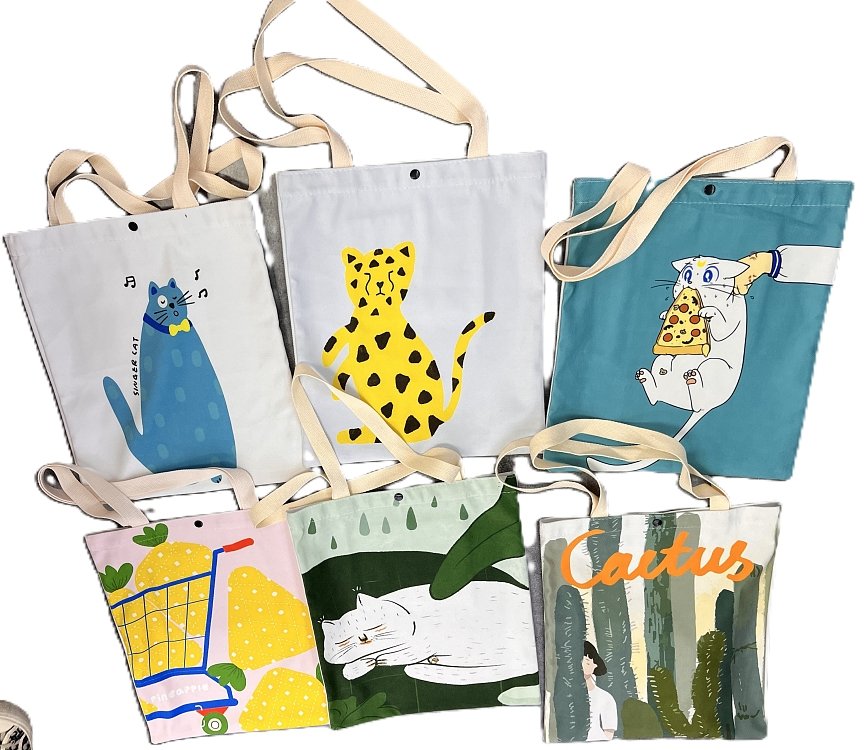 Shopping bag  κανβάς  Hailaner