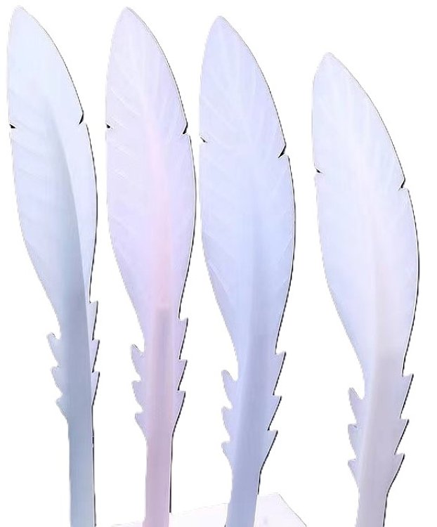 Στυλο gel ,fancy , σταντ 48τμχ , Feather .