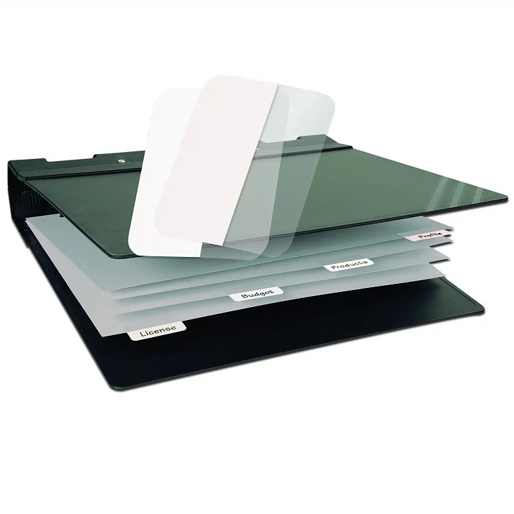 Σελιδοδείκτης σκληρός,Index tabs,25mm λευκό  72τμχ