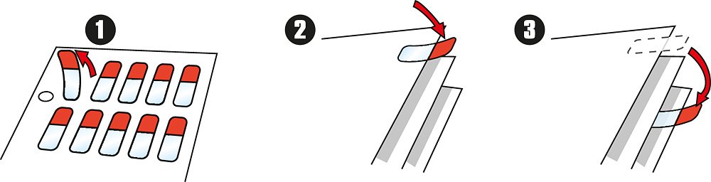 Σελιδοδείκτης σκληρός Index tabs ,12Χ10mm ,80τμχ διάφορα χρώματα