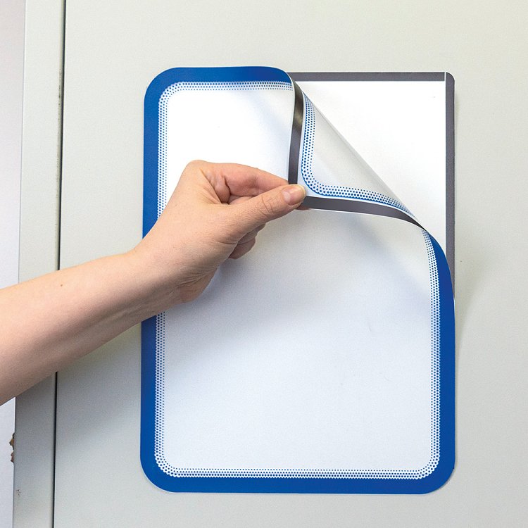 Αυτοκόλλητη μαγνητική θήκη εντύπου Σέτ 2τμχ