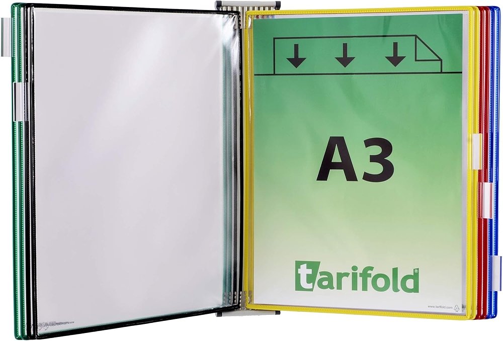 Επιτοίχια βάση για 10 θήκες εντύπων.