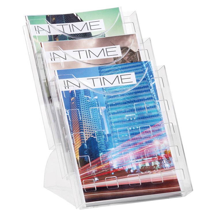 "The step grid" Προσπεκτοθήκη 3x A4 γυαλιστερό χρώμα διάφανο