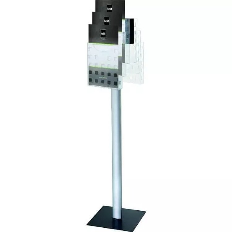 Επιδαπέδια περιστρεφόμενη προσπεκτοθήκη 6 θέσεων,Helit