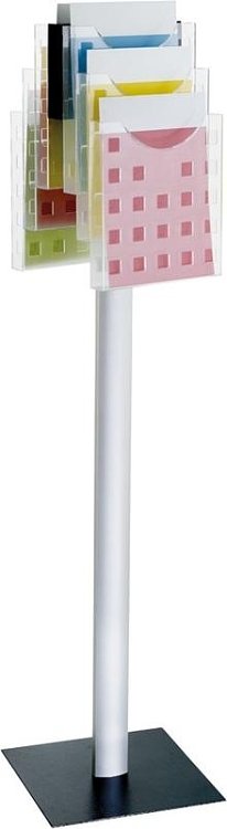 Επιδαπέδια περιστρεφόμενη προσπεκτοθήκη 6 θέσεων,Helit