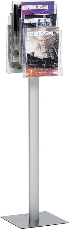 Επιδαπέδια περιστρεφόμενη προσπεκτοθήκη 6 θέσεων,Helit