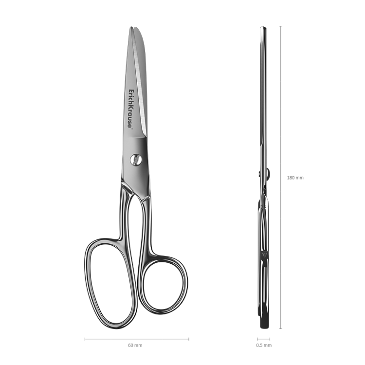 Ψαλίδι ραπτικής ανοξείδωτο ατσάλι ErichKrause® Ferro,