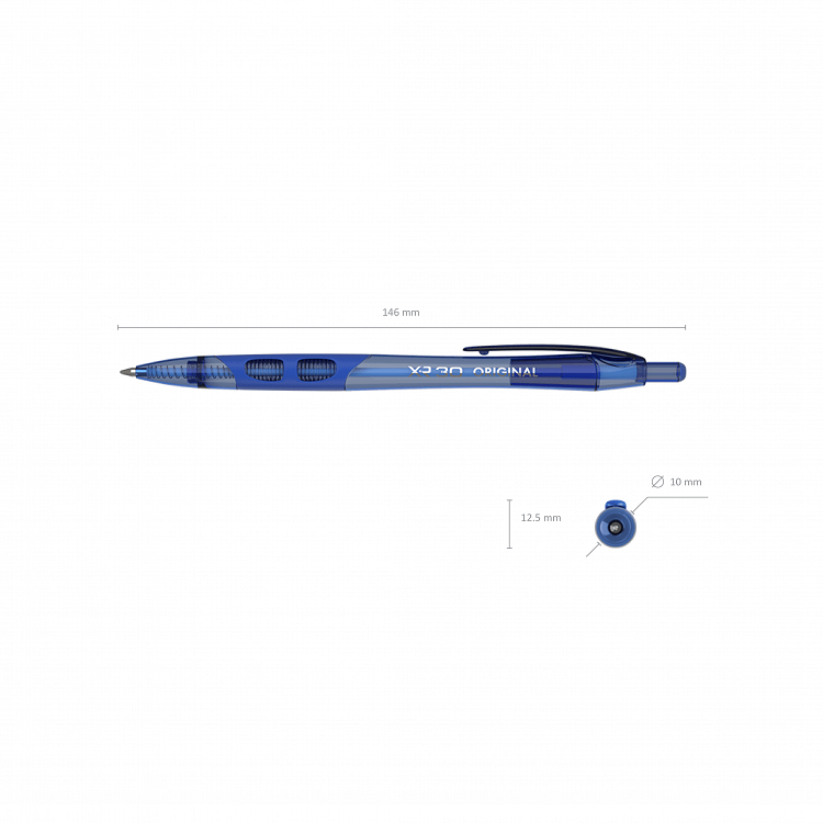 Στυλό μπίλια XR-30 0,7mm  , μπλε .