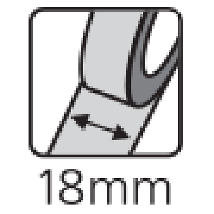 ErichKrause® διαφανής κολλητική ταινία, 18mmx33m.Σέτ 4τμχ