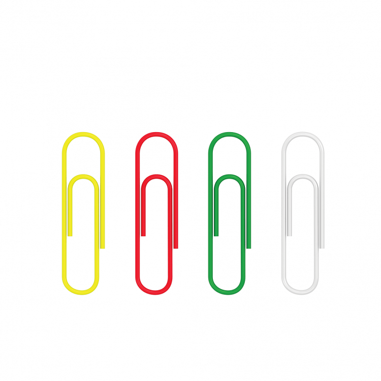 Συνδετήρες χρωματιστοί  ErichKrause® 28mm