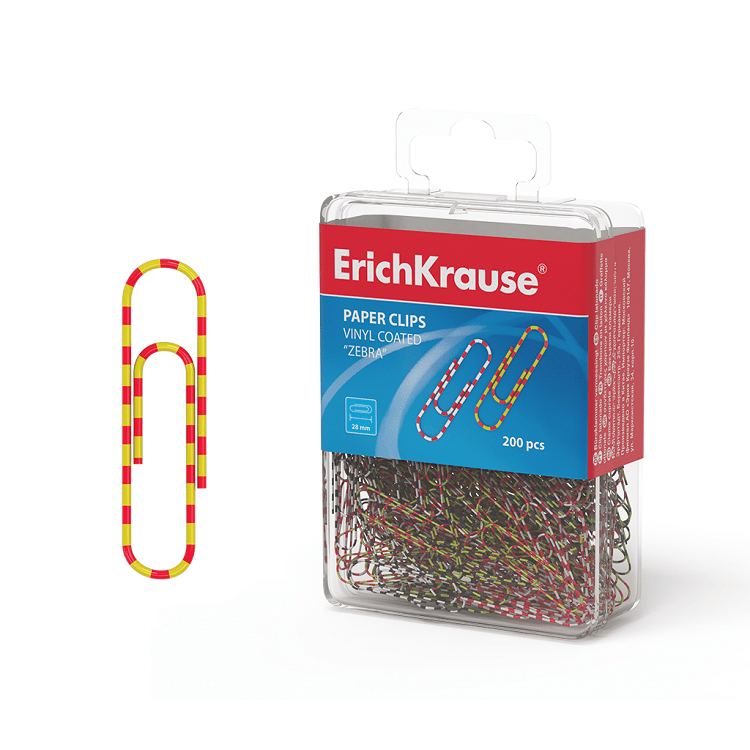 Συνδετήρες ErichKrause® Zebra  28mm