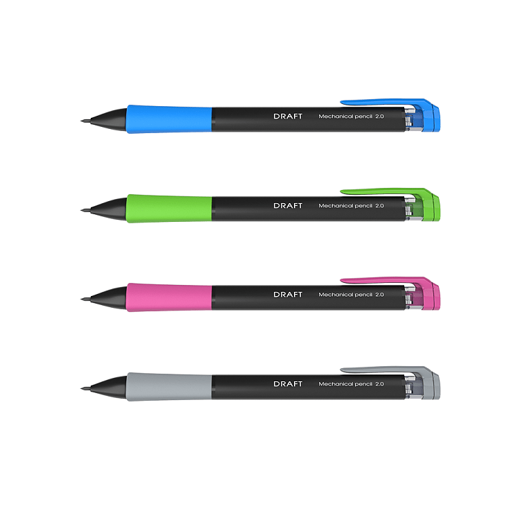 Μηχανικό μολύβι ErichKrause® Draft 2.0mm, HB