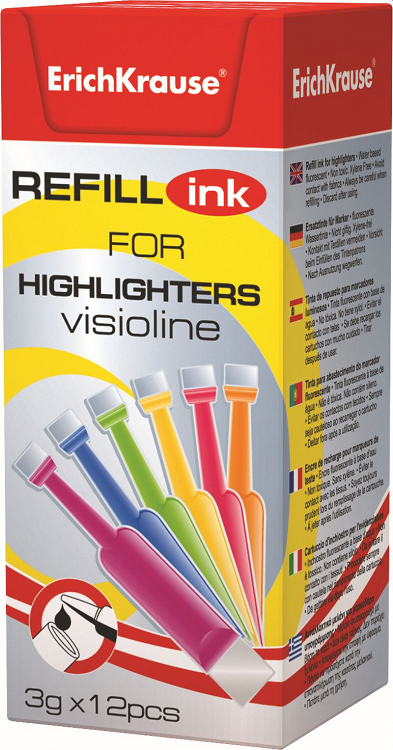 Refill  ink for highlighter V-40.