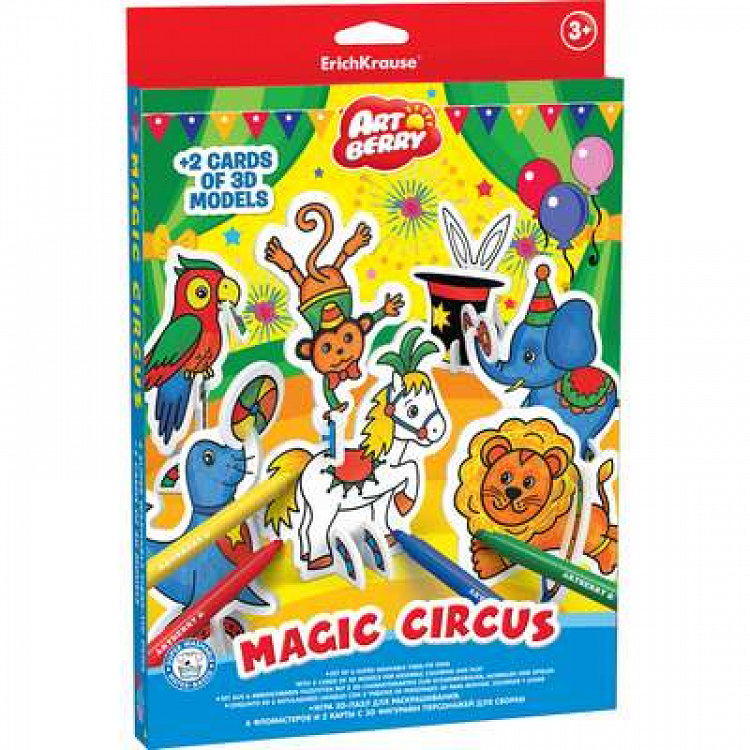 3D puzzle "magic circus"