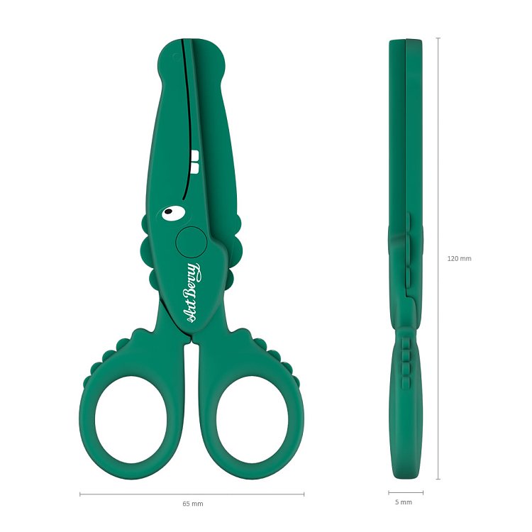 Ψαλίδι πλαστικό Artberry Wild Friends. 