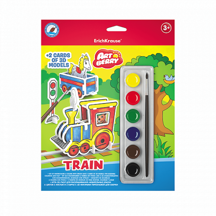 3D Puzzle "train"