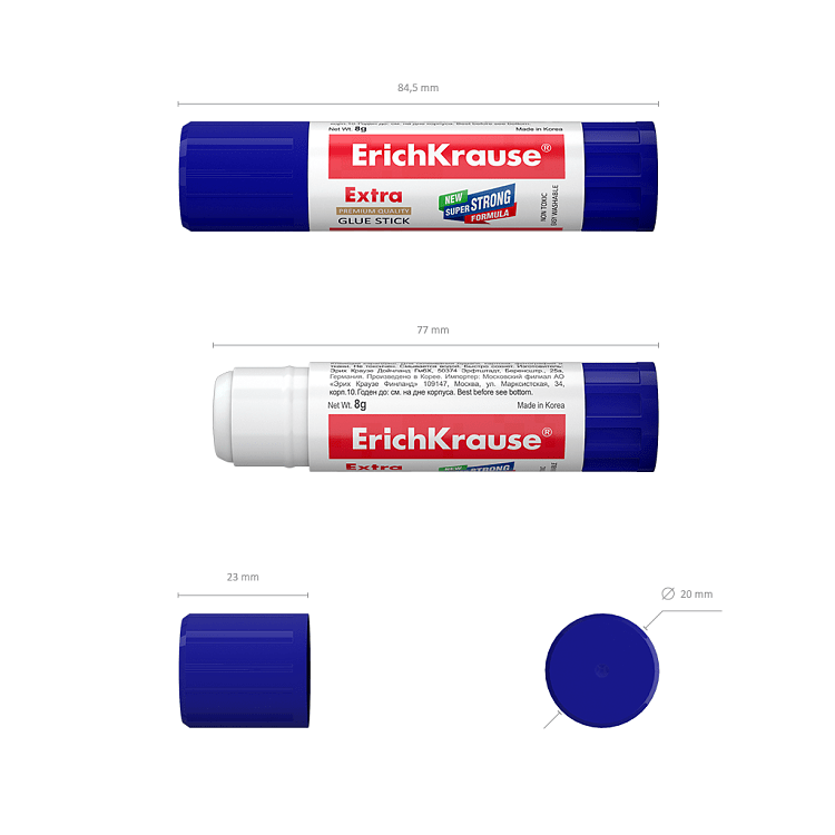 Stick  κόλλα . ErichKrause® extra.