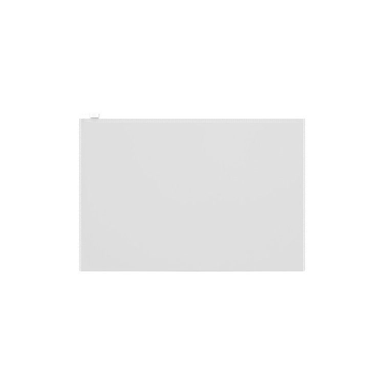 Pvc Θήκη με φερμουάρ zipper   Fizzy, διάφανη.