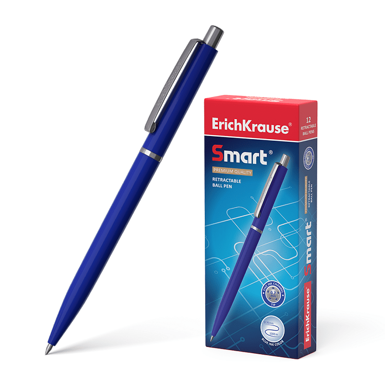 Στυλό ErichKrause® smart®0,7 mm,μπλέ