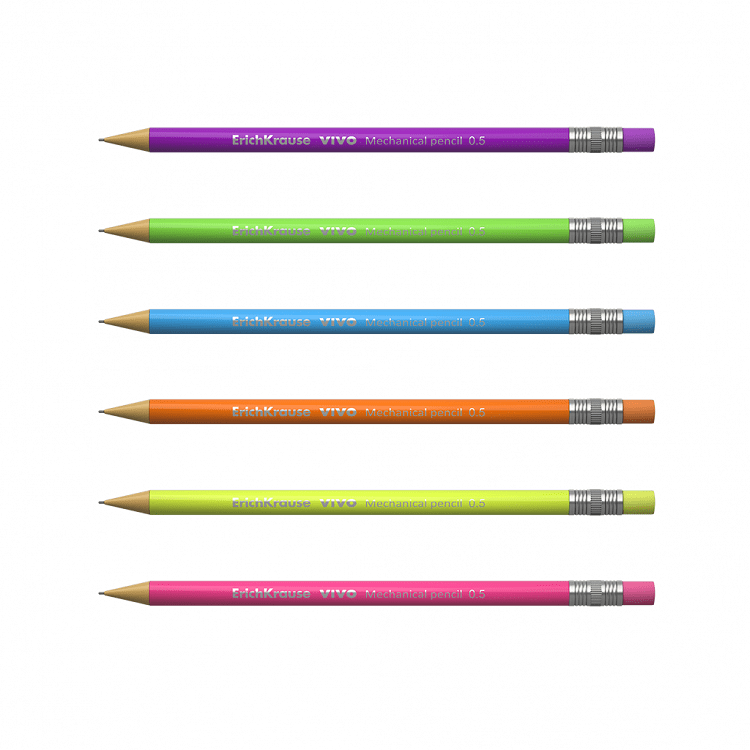 Μηχανικό μολύβι ErichKrause® Vivo® 0,5 mm, HB