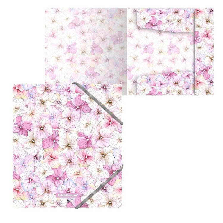 Φάκελος με λάστιχο  ErichKrause® Phloxes, A5+ 