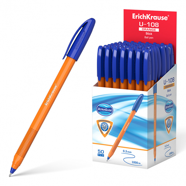 Στυλό   ErichKrause®U-108 orange  1,0mm