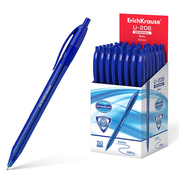 Στυλό κουμπί   U-208 Original Matic, , UGT  μπλέ 1,0mm