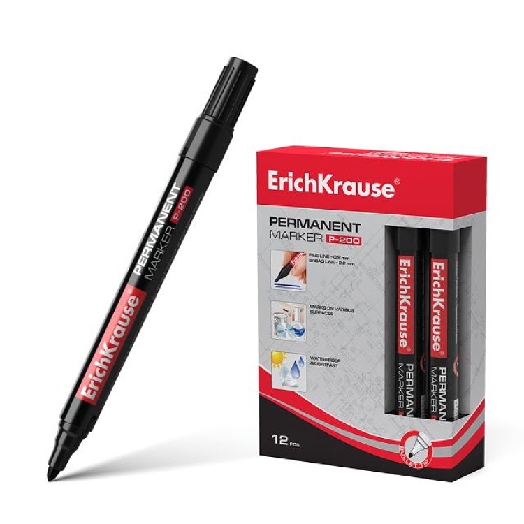 Μαρκαδόρος permanent  ErichKrause® P-200,