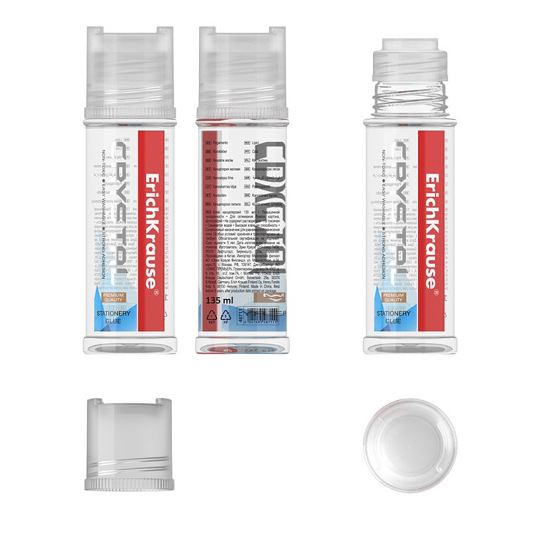 Κόλλα ρευστή ErichKrause® Crystal.