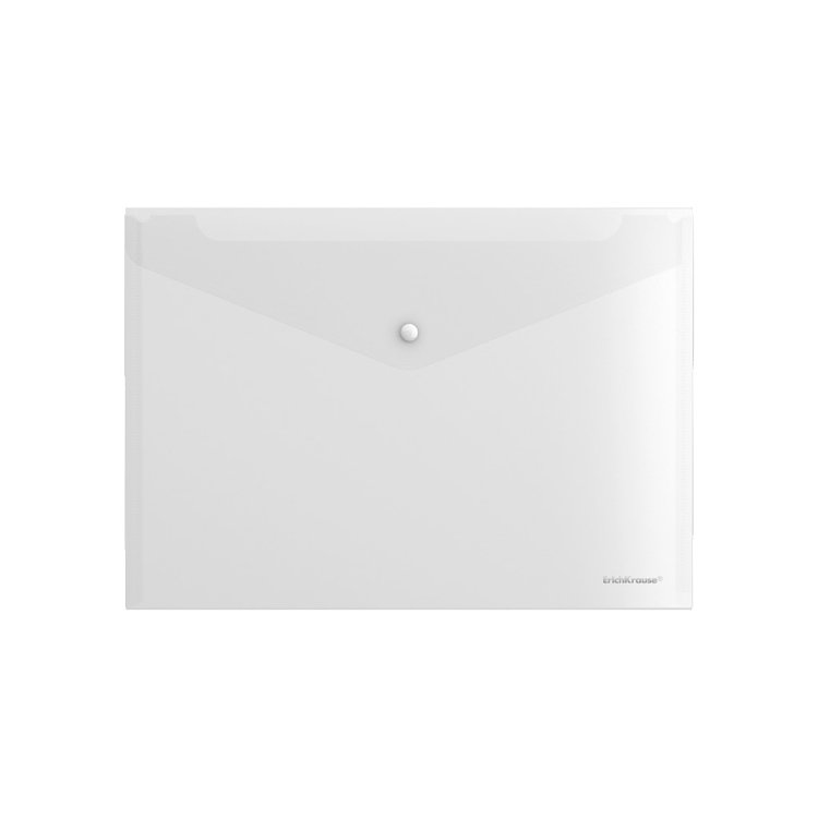 φάκελος με κουμπί  Fizzy Clear, A4, διάφανος.