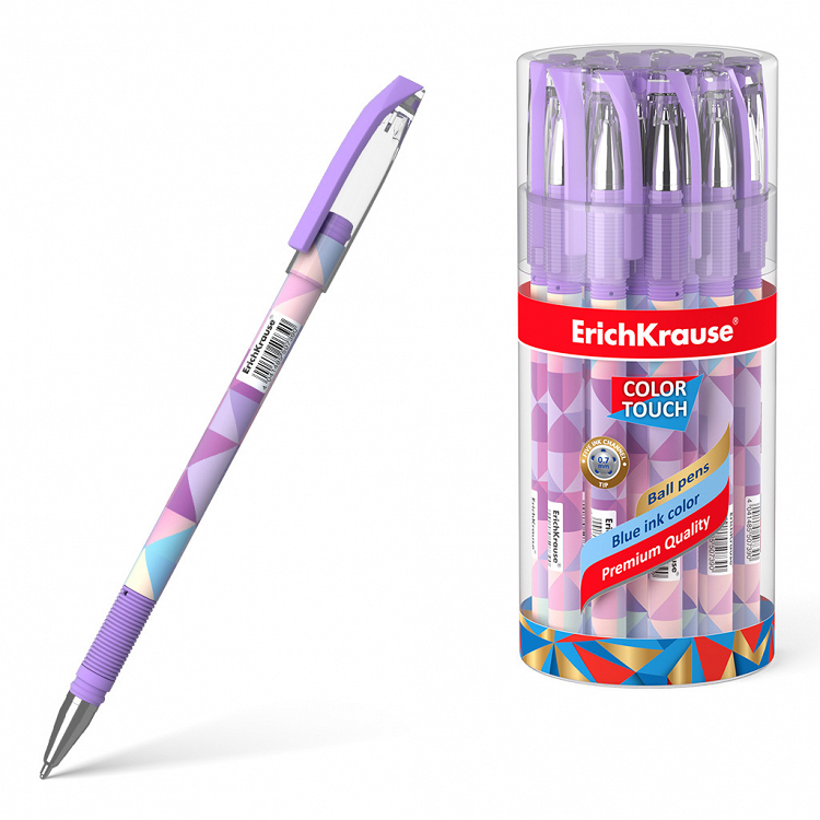 Στυλό ErichKrause® Color Touch® Magic Rhombs0,7mm, μπλε.