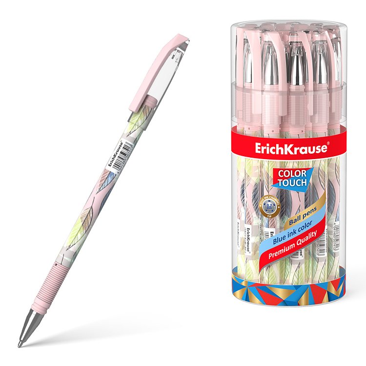 Στυλό ErichKrause® Color Touch® Flora,0,7mm, μπλε.