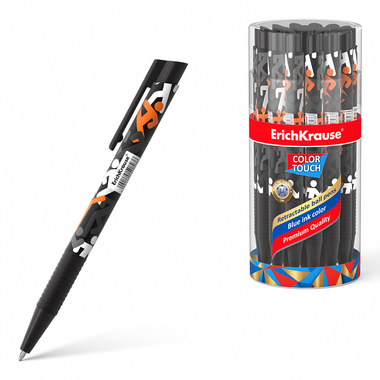 Στυλό αυτόματο ErichKrause® Color Touch® Walkers, 0,7mm, μπλε.