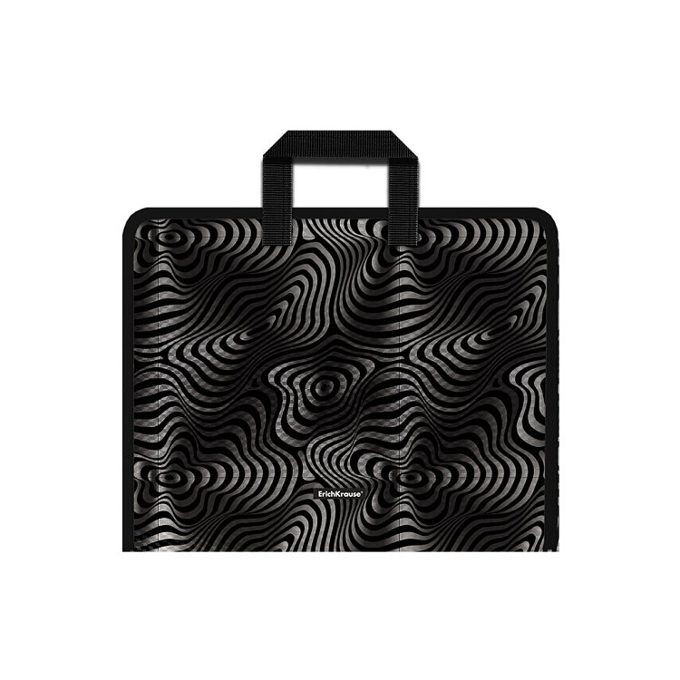 Φάκελος χαρτοφύλακας με φερμουάρ και  λαβές ,  Illusion, A4+