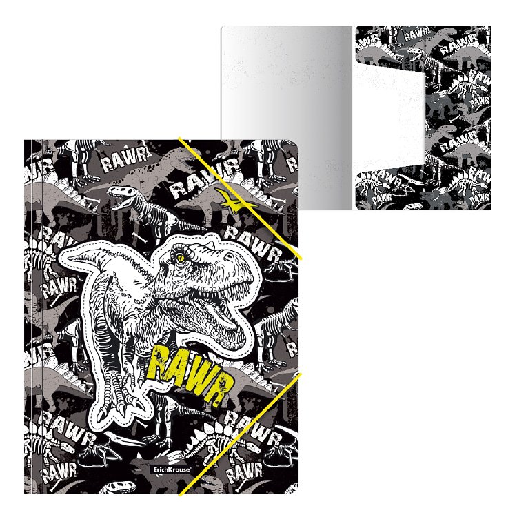 Φάκελος με λάστιχο  ErichKrause® Dinosaur Park, A4
